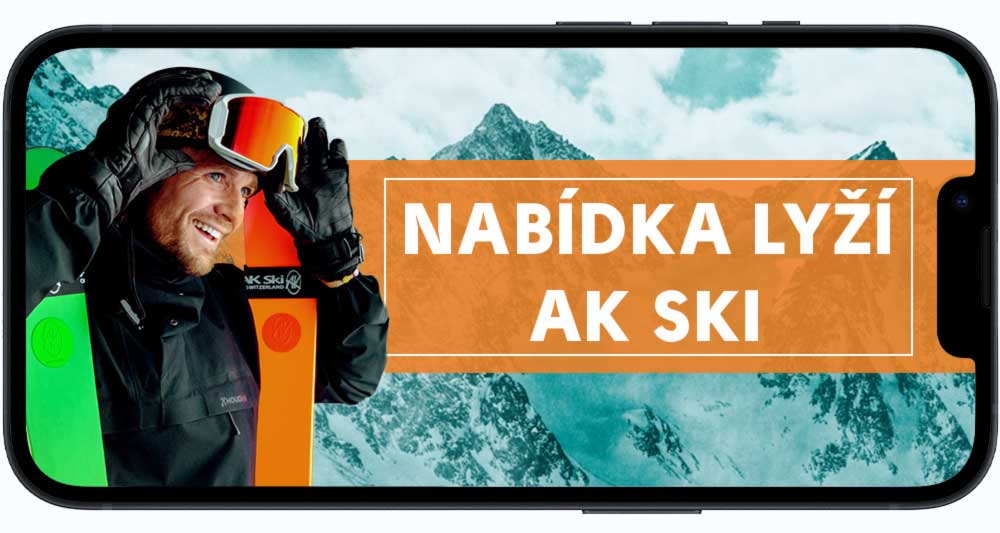 Nabídka lyží AK Ski