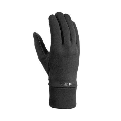 Lyžařské rukavice Leki Inner Glove MF Touch – černé
