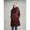 Dámský kabát Blauer USA Madeline – vínový