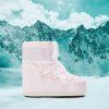 Dámské sněhule Moon Boot Icon Low Pearly – růžové
