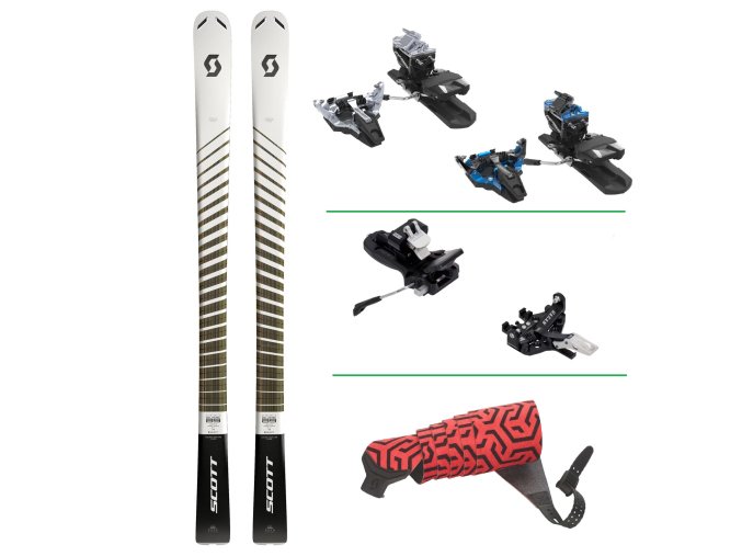 Scott Proguide 89 + Dynafit Radical /Hagan Pure 10 + Scott pasy