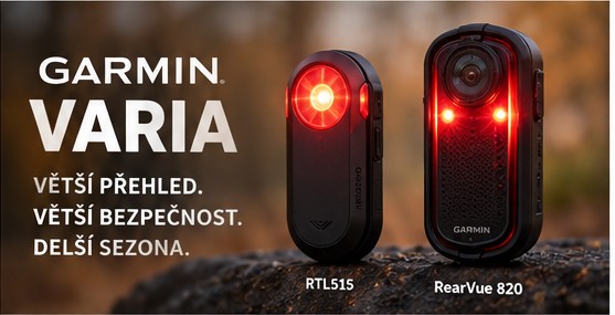 Garmin Varia RTL515 a Garmin Varia RearVue 820