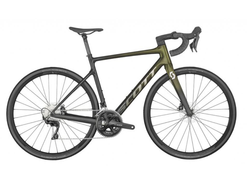 Scott Addict 30 2024 yellow SkiAndBike