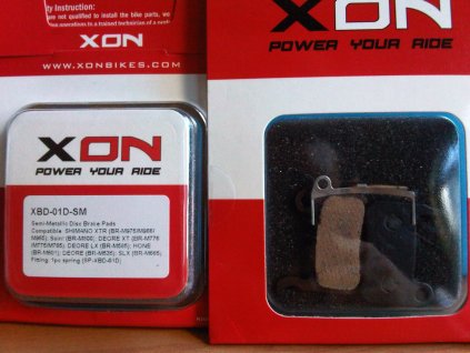 Brzdové destičky XON XBD-01D-SM Sh.XTR,XT,LX