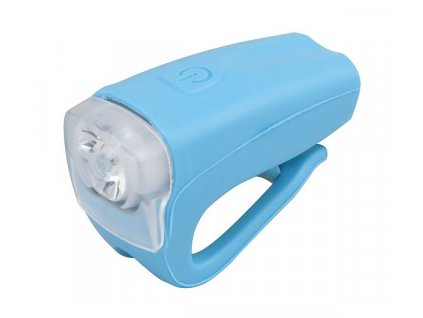 Světlo přední PRO-T Plus 3 Watt LED dioda nabíjecí přes USB kabel 378 Silicone modrá