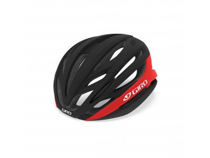 GIRO Syntax MIPS Mat Black/Bright Red 2022 (Velikost L)