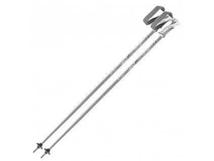 Leki Bliss 19/20 - Gunmetall-black-white (Velikost 125)