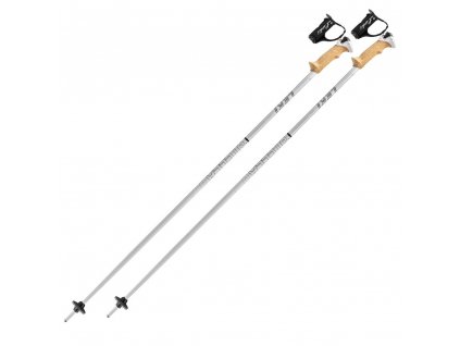 LEKI Stella S 22/23 - white-black-silver (Velikost 125)