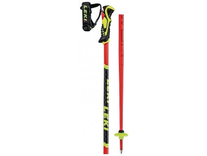 LEKI WCR Lite SL 3D 20/21 - fluorescent red-black-neonyellow (Velikost 120)