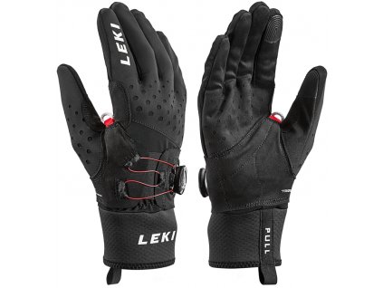 LEKI Gloves Nordic Tune Shark Boa® - black (Velikost 11)