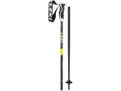 LEKI Poles Neolite - black-white-neonyellow (Velikost 135)