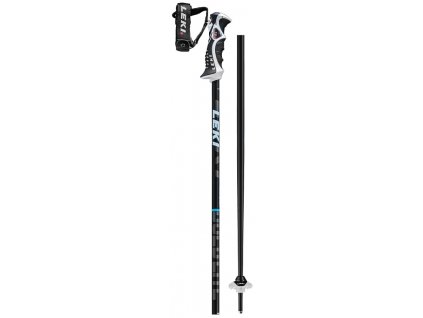 LEKI Poles Bold Lite S - black-sapphire-white (Velikost 135)