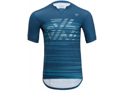 Silvini cyklistický dres GALLO - modrá (Velikost 4XL)