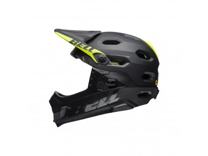 BELL SUPER DH MIPS MAT/GLOS BLACK 2022 (Velikost L)