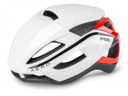 R2 ATH09E AERO Bílá/Černá/Červená 2019 (Velikost M)