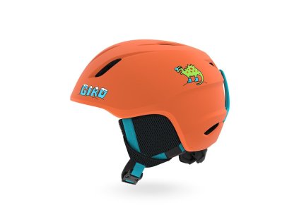 GIRO Launch 19/20 - Mat Deep Orange Dino (Velikost S (52-55))