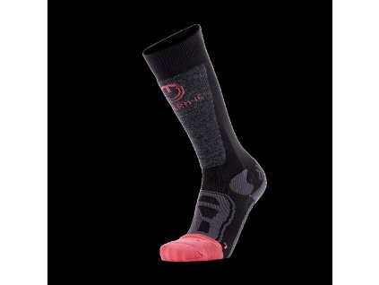 Vyhřívané ponožky Therm-ic Warmer Ready černá/růžová (Velikost S-35/38)