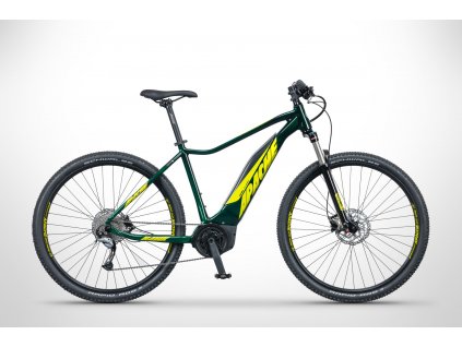 Apache Hawk Bosch Active Plus 2021 - dark green (Velikost 21,5")