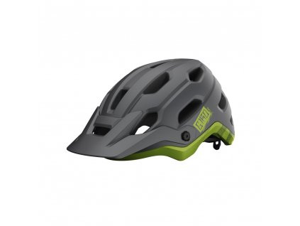 GIRO Source MIPS 2022 -  Mat Metalic Black/Lime (Velikost L)