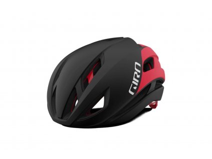 GIRO Eclipse Spherical 2022 - Mat Black / White / Red (Velikost M 55-59)