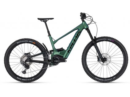 KELLYS Theos R50 P 2023 - 29"/27,5" / 725 Wh / Magic Green (Velikost L)