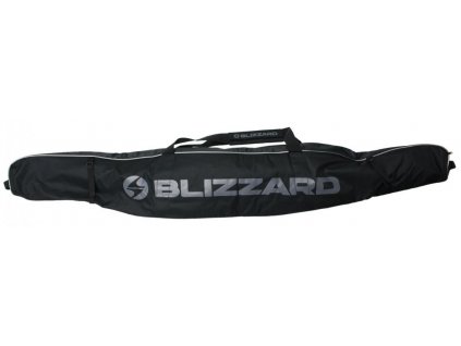 373116 blizzard ski bag premium for 1 pair black silver