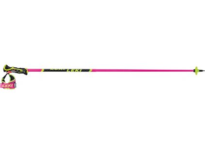 Leki Poles Venom SL 3D - neonpink-black-neonyellow (Velikost 135)