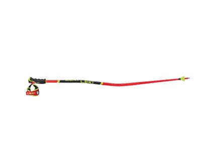 Leki Poles WCR GS 3D - bright red-black-neonyellow (Velikost 140)