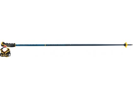 Leki Poles Spitfire 3D - denimblue-aegeanblue-mustardyellow (Velikost 135)
