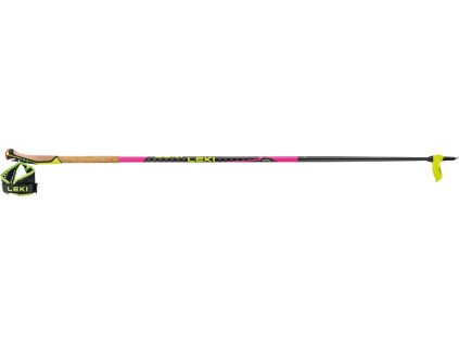 Leki Poles Mezza Race - neonpink-black-neonyellow (Velikost 150)