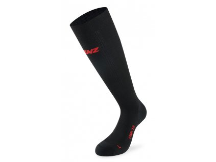 Ponožky Lenz Compression 2.0 Merino black (Velikost 44-51)