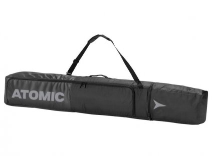 375054 atomic double ski bag black grey