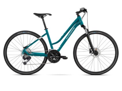 Kross Evado 3.0 2023 - 28 / turquoise/silver (Velikost 19")