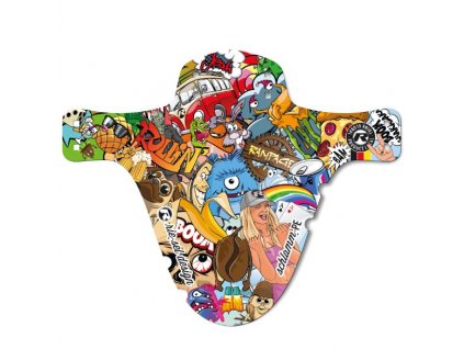 Blatník Riesel Schlamm:PE Stickerbomb Eyecatcher
