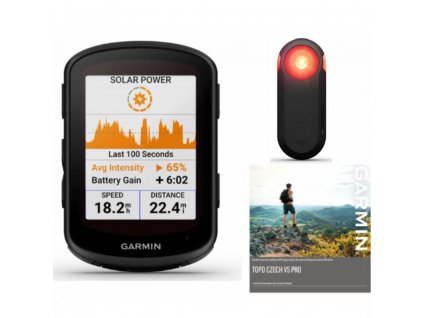 Garmin Edge 540 Solar + Varia