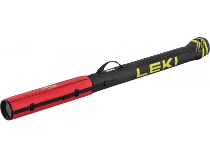 381131 leki cross country tube bag small bright red black neonyellow 150 190 cm