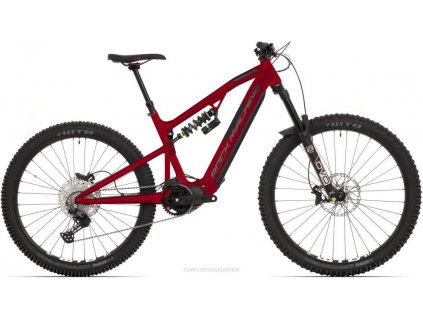 Rock Machine Blizzard e70-297 2023 - Matte Red/Black