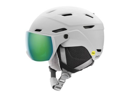 Smith SURVEY JR MIPS - matt white/green miror