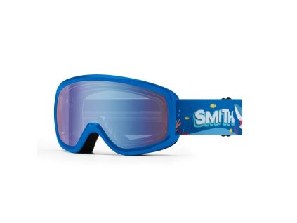 Smith SNOWDAY JR - Cobalt Shark Bait/Blue Sensor Mirror
