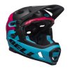 BELL Super DH MIPS Mat/Glos Black/Berry/Blue 2019 (Velikost M)