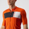 Castelli PROLOGO 7 fiery red / black / ivory (Velikost XXL)