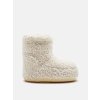 MOON BOOT ICON LOW NOLACE FAUX CURLY  002 / cream (Velikost 39/41)