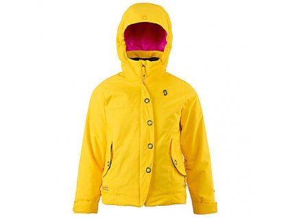 scott girls essential jacket 16b sct 236691 chrome yellow 1