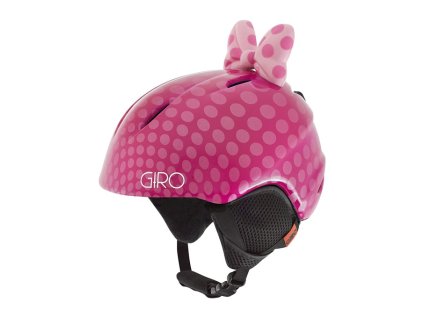 GIRO Launch Plus (Barva Pink Bow Polka Dots, helmy ross velikost S)