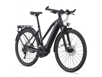 Giant EXPLORE E+ 1 STA 2021 (Barva Gunmetal Black, Velikost S)