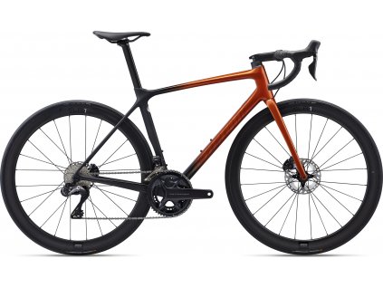 Giant TCR ADVANCED PRO DISC 0 ULTEGRA DI2 2022 (Barva Amber Glow, Velikost ML)