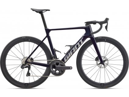 Giant PROPEL ADVANCEDPRO 0 DI2 2023 (Barva Black Currant/Chrome, Velikost XL)