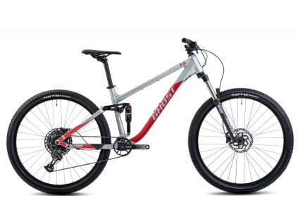 GHOST Kato FS Light Grey Pearl/Riot Red