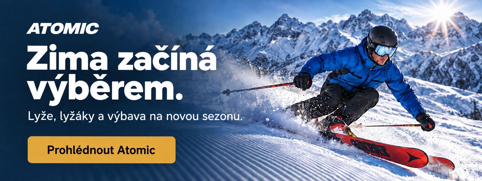 Atomic – lyže, lyžáky a výbava na novou sezonu