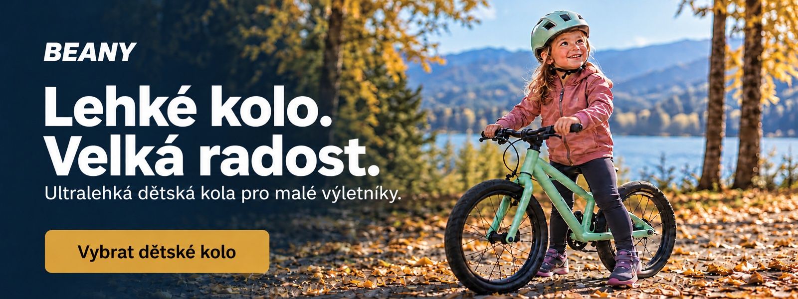 Beany – ultralehká dětská kola pro malé výletníky